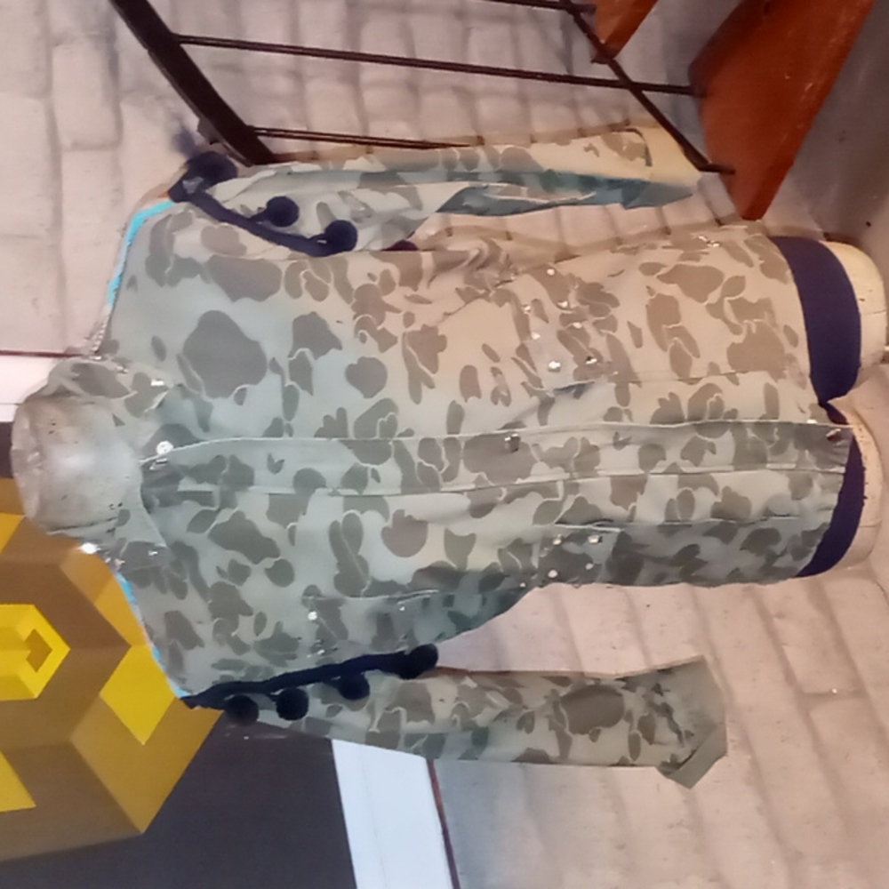 BOHO camo jacket XS 24